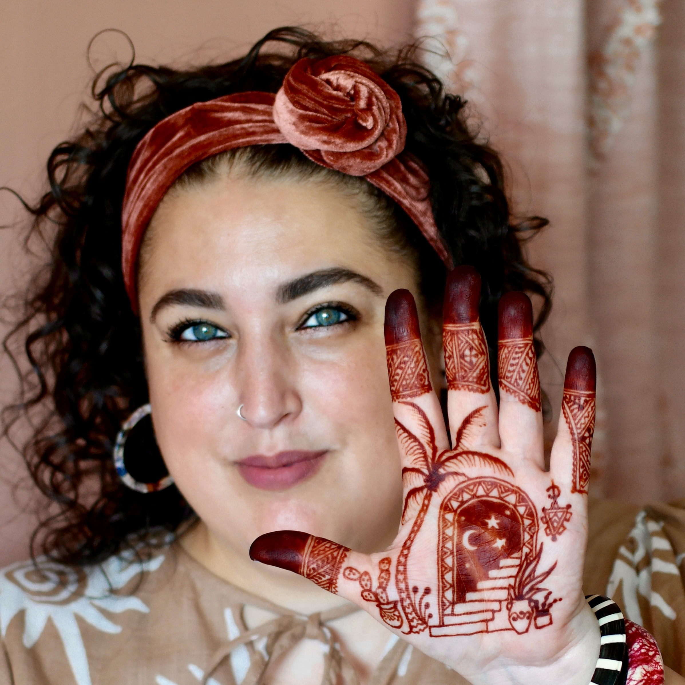 Fatima Oulad Thami Henna Kunstenaar Hand of Fatima