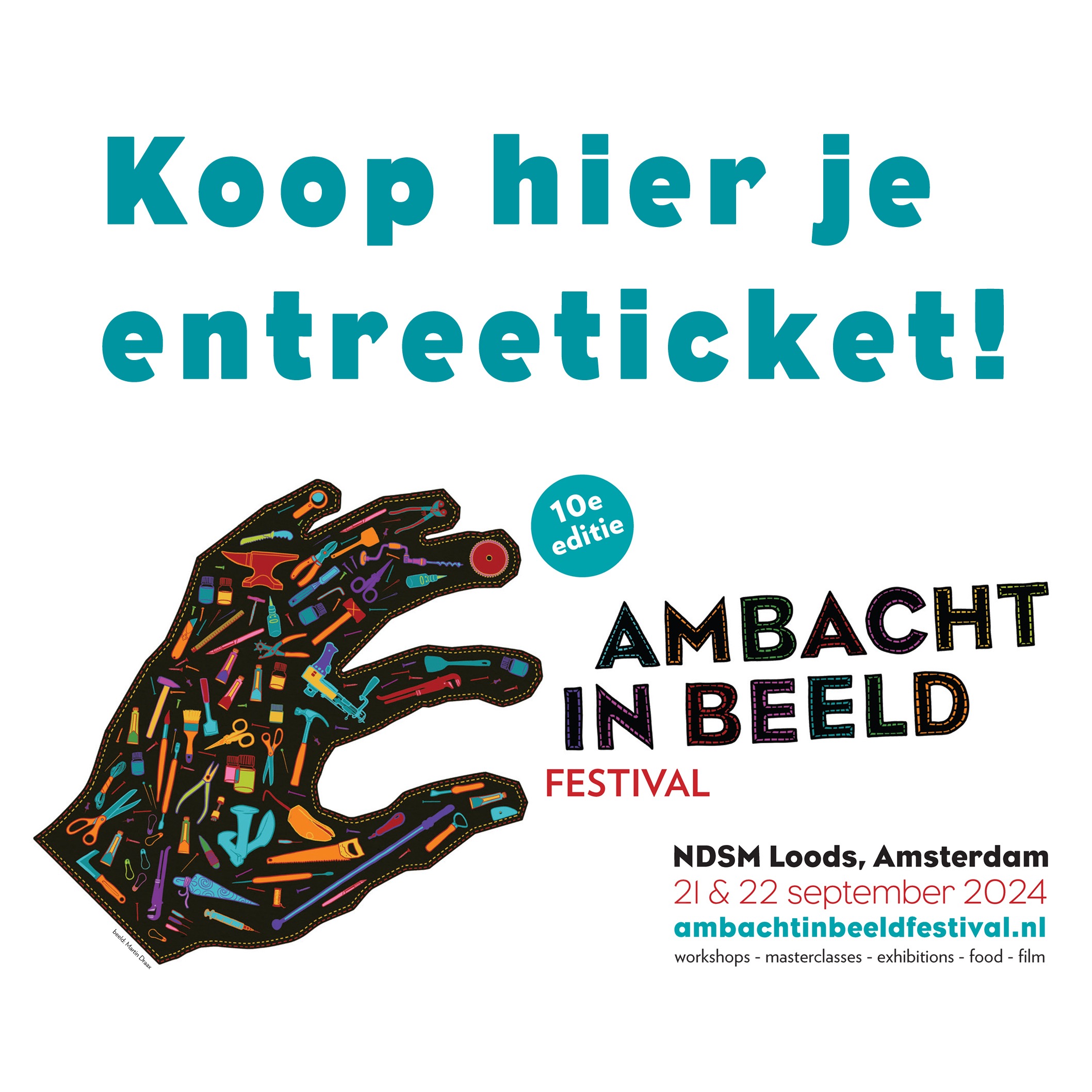 ticket kopen ambacht in beeld festival