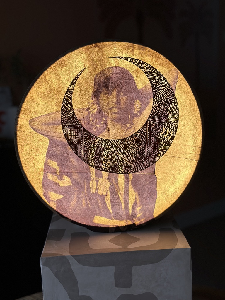 kunstwerk door fatima oulad thami voor project restore the narrative